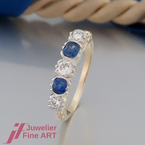 Anello antico con diamanti
