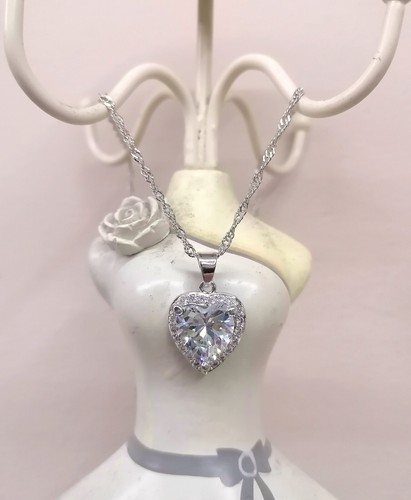 Collana argento 925 cuore - argento,