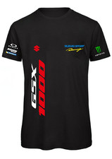 Tshirt uomo con stampa SUZUKI GSX 1000 sport grafica motorsport
