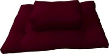Set Zabuton Zafu Borgogna