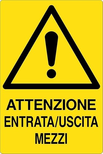 Cartello segnaletico - segnaletico,