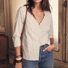 Blusa Sezane Clem blusa blu