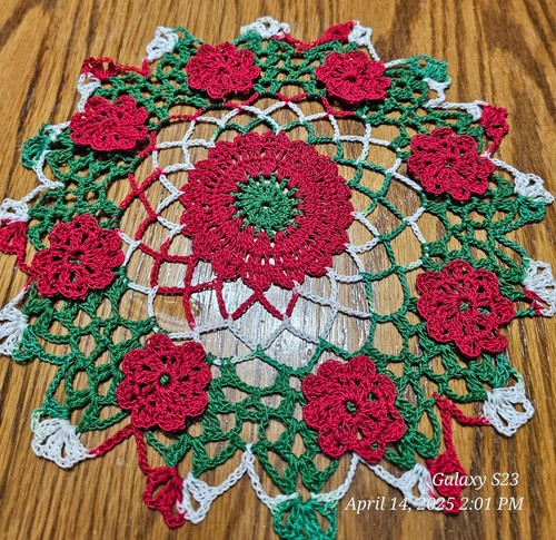 Merry christmas crocheted - merry,