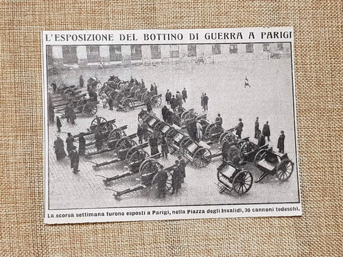 Parigi nel 1915 piazza - parigi,