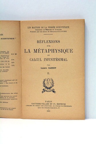Réflexions sur - , la