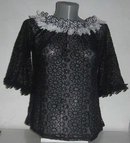 Maglia pizzo maglia top