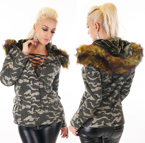 Mega donna parka corto - mega,