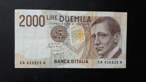 Banconota lire 2000 - banconota,