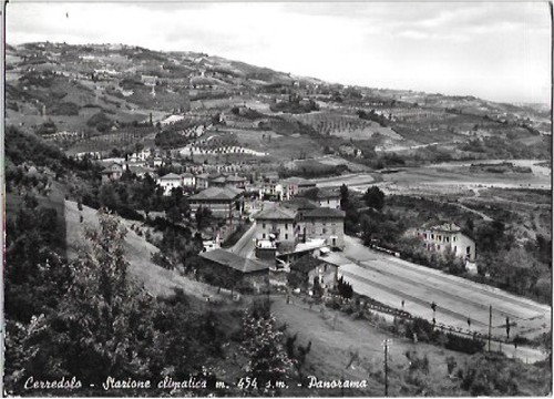 Cartolina cerredolo panorama - cartolina,