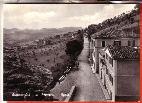 Cartolina acquacanina oppio - acquacanina,