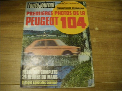 Auto journal 06 1972 - l'auto,
