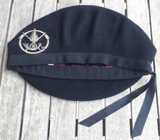 Basco nero E.I. Cavalleria Fuori Corpo - Scuole ottimo originale