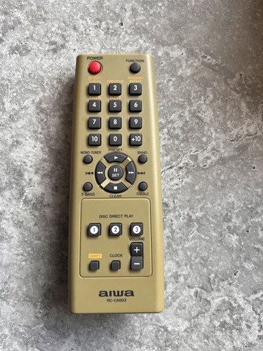Aiwa cas03 telecomando - aiwa,