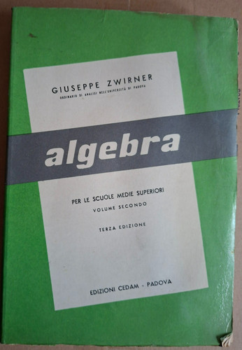 Giuseppe zwirner algebra - giuseppe, per