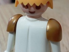 PLAYMOBIL X2 HOMBRERAS DORADAS CABALLERO MEDIEVAL CABALLEROS MEDIEVALES ARMADURA