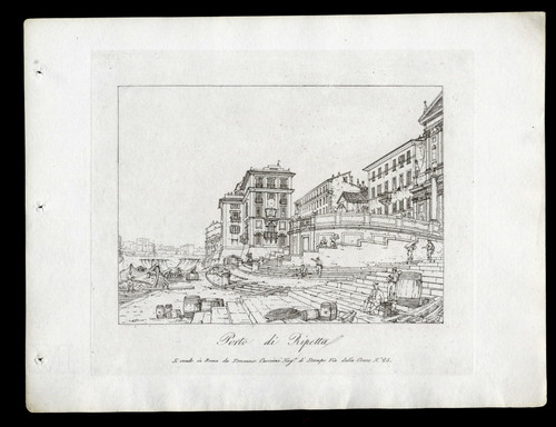 Porto ripetta roma dal - di,