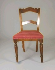 2 sedie in ciliegio con seduta