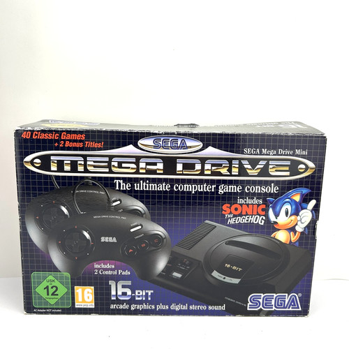 Console sega mega drive mini - console,