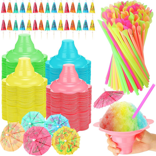 Set tazze estive cono neve - cono,