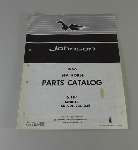 Catalogo ricambi omc johnson - catalogo,