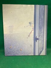 dipinto ad olio di artista sconosciuto contemporaneo