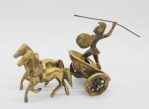 Scultura carro gladiatore