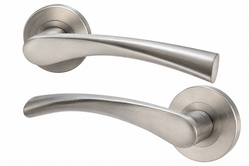 Set maniglie porta cromo - maniglie,