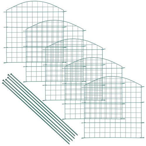 Wiltec recinzione giardino set - recinzione,