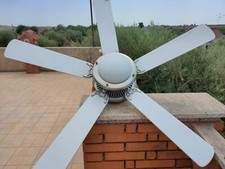 Ventilatore da soffitto Vinco 5 pale 65 Watt Argento