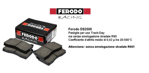 Pastiglie post ferodo per - post.,