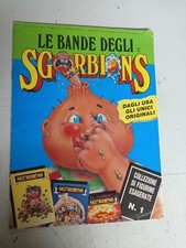 ALBUM FIGURINE " LE BANDE DEGLI SGORBIONS " COMPLETO x utente  c99z546