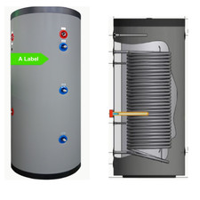 Scaldabagno in acciaio inox