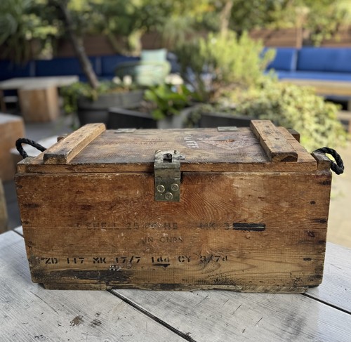 Vintage military wooden - vintage,