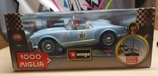LANCIA AURELIA B 24 SPIDER  1000 MIGLIA  BURAGO 1/18 COME NUOVO.NO MIRA POLISTIL