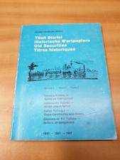 Libro ferrovia titoli storici - ferrovia,
