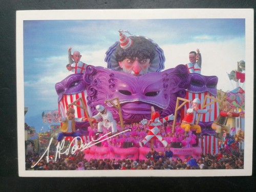 Cartolina carnevale viareggio - cartolina,