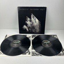 Genesis Seconds Out Double LP Album VG+/VG+ UK Vinyl Record 1977 GE 2001