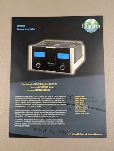 Mcintosh mc252 amplificatore - mcintosh,