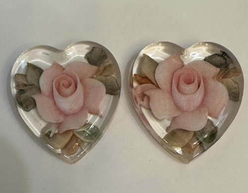 Lotto cuori lucite - 2,