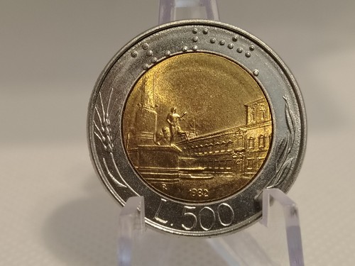 Moneta 500 lire - moneta,