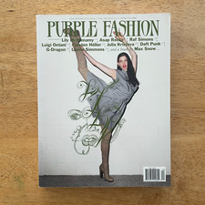 Purple fashion magazine fall - magazine,