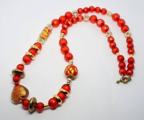 Collana vintage cuore italiano - collana,