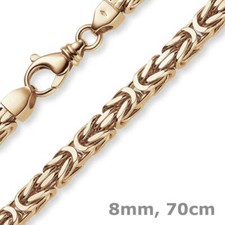 8mm Collana Catena Reale Di