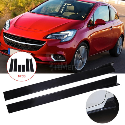Minigonne laterali nere - 78,7",