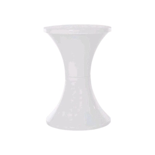 Sgabello tam - tam, bianco