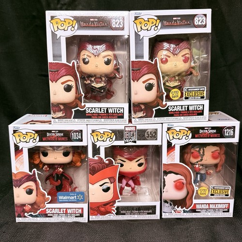 Lotto funko pop scarlet - funko,