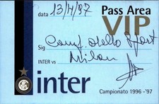 Pass Area VIP Inter Milan