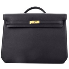 Hermes Kelly 36 Noir Epsom
