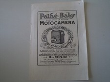advertising Pubblicità 1928 PATHE' BABY MOTOCAMERA