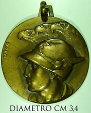 ALPINI NAPOLI XIIIa ADUNATA ANNUALE DEL 10° ALPINI A.X° 1932 MEDAGLIA MOD. LANDI